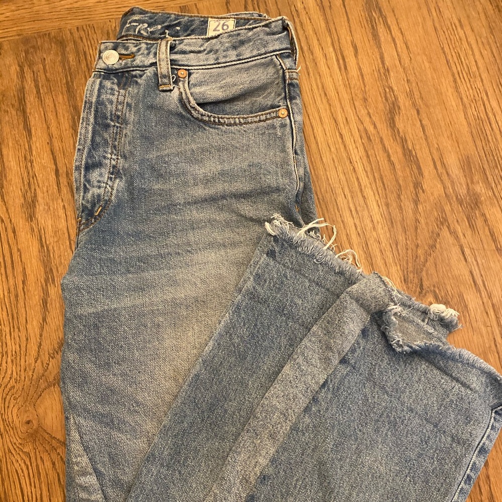 free people regular high rise mom jeans